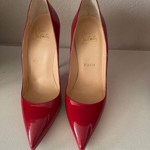 Christian Louboutin SO Kate red heels